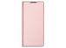 Dux Ducis Slim Softcase Bookcase Samsung Galaxy A42 - Rosé Goud
