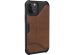 UAG Metropolis Bookcase iPhone 12 (Pro) - Leather Brown