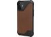 UAG Metropolis LT Backcover iPhone 12 Mini - Leather Brown