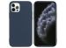 iMoshion Color Backcover iPhone 12 (Pro) - Donkerblauw
