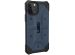 UAG Pathfinder Backcover iPhone 12 (Pro) - Blauw