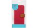 iMoshion Luxe Canvas Bookcase Samsung Galaxy A41 - Rood