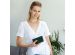 Selencia Echt Lederen Bookcase Samsung Galaxy A42 - Groen