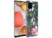 iMoshion Design hoesje Samsung Galaxy A42 - Jungle - Groen / Roze