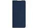 Dux Ducis Slim Softcase Bookcase Xiaomi Poco X3 (Pro) - Donkerblauw
