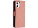 iMoshion Uitneembare 2-in-1 Luxe Bookcase iPhone 12 Mini - Roze