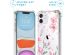 iMoshion Design hoesje met koord iPhone 12 Mini - Bloem - Roze