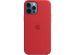 Apple Silicone Backcover MagSafe iPhone 12 Pro Max - Red