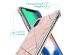 iMoshion Design hoesje met koord iPhone X / Xs - Grafisch Koper - Roze / Goud