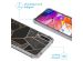 iMoshion Design hoesje met koord Samsung Galaxy A70 - Grafisch Koper - Zwart / Goud