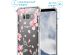 iMoshion Design hoesje met koord Samsung Galaxy S8 - Bloem - Roze