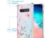 iMoshion Design hoesje met koord Samsung Galaxy S10 - Bloem - Roze