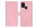 iMoshion Luxe Bookcase Samsung Galaxy A21s - Roze