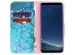 Design Softcase Bookcase Samsung Galaxy S8