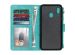 Luxe Portemonnee Samsung Galaxy A20e - Turquoise