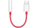 OnePlus USB-C naar 3,5 mm Jack audio aansluiting adapter - Rood