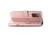 Klavertje Bloemen Bookcase Samsung Galaxy S20 FE - Rosé Goud