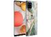 iMoshion Design hoesje Samsung Galaxy A42 - Marmer - Gebroken Beige