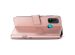 Klavertje Bloemen Bookcase Huawei P Smart (2020) - Rosé Goud