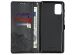 Mandala Bookcase Samsung Galaxy A71 - Zwart
