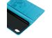 Klavertje Bloemen Bookcase Huawei Y5 (2019) - Turquoise