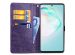 Mandala Bookcase Samsung Galaxy S10 Lite - Paars