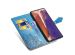 Mandala Bookcase Samsung Galaxy Note 20 - Turquoise