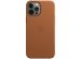Apple Leather Backcover MagSafe iPhone 12 Pro Max - Saddle Brown