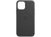 Apple Leather Backcover MagSafe iPhone 12 (Pro) - Black