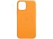 Apple Leather Backcover MagSafe iPhone 12 (Pro) - California Poppy