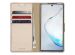 Accezz Wallet Softcase Bookcase Samsung Galaxy Note 10 - Goud