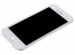 Design Backcover iPhone 8 Plus / 7 Plus - Grafisch Wit / Koper