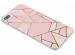 Design Backcover iPhone 8 Plus / 7 Plus - Grafisch Roze / Koper