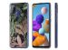 iMoshion Design hoesje Samsung Galaxy A21s - Jungle - Groen / Roze