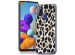 iMoshion Design hoesje Samsung Galaxy A21s - Luipaard / Zwart
