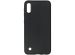 Carbon Softcase Backcover Samsung Galaxy A10 - Zwart