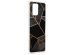 Design Backcover Samsung Galaxy S10 Lite - Grafisch Zwart / Koper