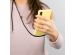 iMoshion Color Backcover met koord Samsung Galaxy S20 FE - Geel