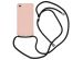 iMoshion Color Backcover met koord iPhone SE (2022 / 2020) / 8 / 7 - Roze