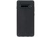 Carbon Softcase Backcover Galaxy S10 Plus - Zwart