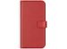 Selencia Echt Lederen Bookcase Samsung Galaxy Note 10 Plus - Rood