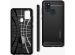Spigen Rugged Armor Backcover Samsung Galaxy A21s - Zwart