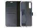 Valenta Leather Bookcase Samsung Galaxy A70 - Zwart