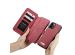 CaseMe Luxe 2 in 1 Portemonnee Bookcase iPhone 12 Pro Max - Rood