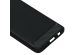 Brushed Backcover Samsung Galaxy A41 - Zwart