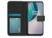 iMoshion Luxe Bookcase OnePlus Nord N100 - Zwart