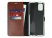 Valenta Leather Bookcase Samsung Galaxy A51 - Bruin