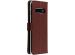 Valenta Leather Bookcase Samsung Galaxy S10 - Bruin