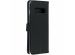 Valenta Leather Bookcase Samsung Galaxy S10 - Zwart