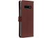 Valenta Leather Bookcase Samsung Galaxy S10 Plus - Bruin